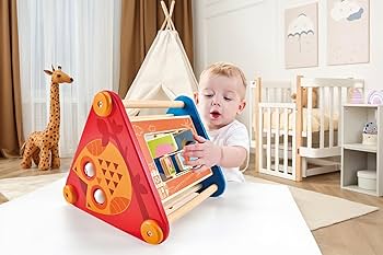 へい！ばあさん専用 Amazon | Hape(ハペ) さんかくプレイボックス E0434 | 子ども用